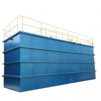 Small footprint package membrane bioreactor industrial waste water treatment plant