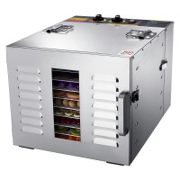 Glass Door Beef Jerky Dehydrator  Electric Excalibur Food Dehydrator Machine With 10 Trays