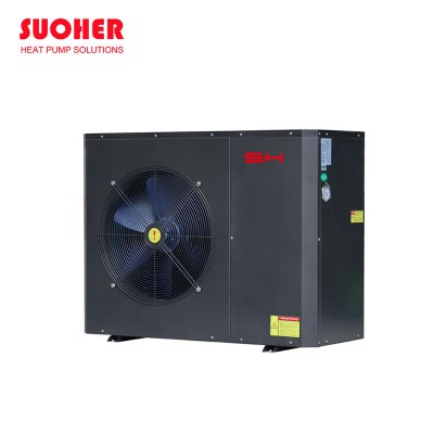 10KW 11 KW 19KW 21KW Higher efficiency and lower noise DC inverter heat pump for house heating and hot water